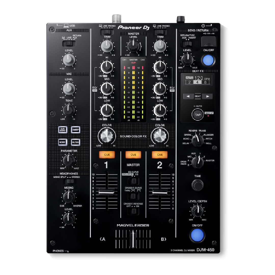 Pioneer DJM 450 2-channel mixer