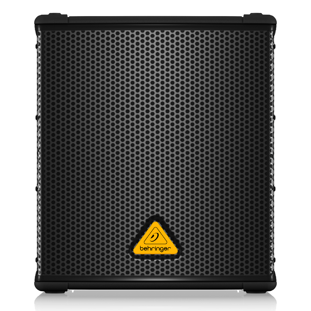 Behringer B1200D Pro High Performance Active 500 Watt 12" PA Subwoofer with Built In Stereo Crossover